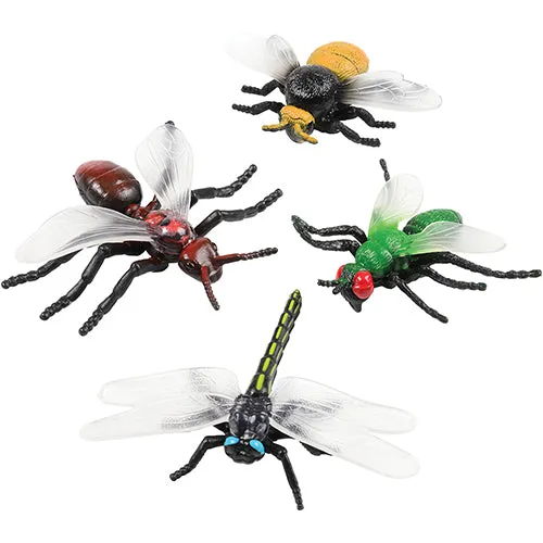 12-Piece Realistic Insect Figurine Set | Early STEM Bug Toys