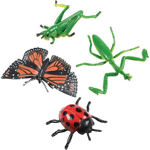 12-Piece Realistic Insect Figurine Set | Early STEM Bug Toys