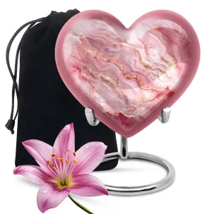 Abstract Eternity: Artistic Cremation Memorial Urn for Women