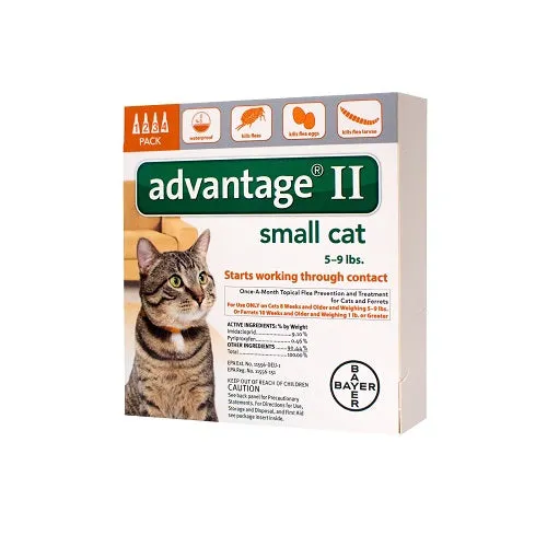 Advantage II Bayer Topical Flea Prevention and Treatment - Cats