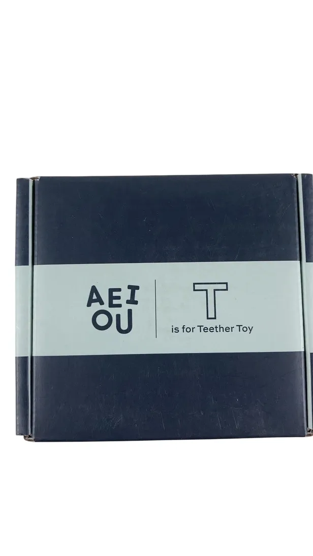 AEIOU Atom Silicone Teether Toy, Oat