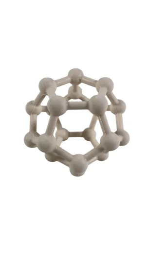 AEIOU Atom Silicone Teether Toy, Oat