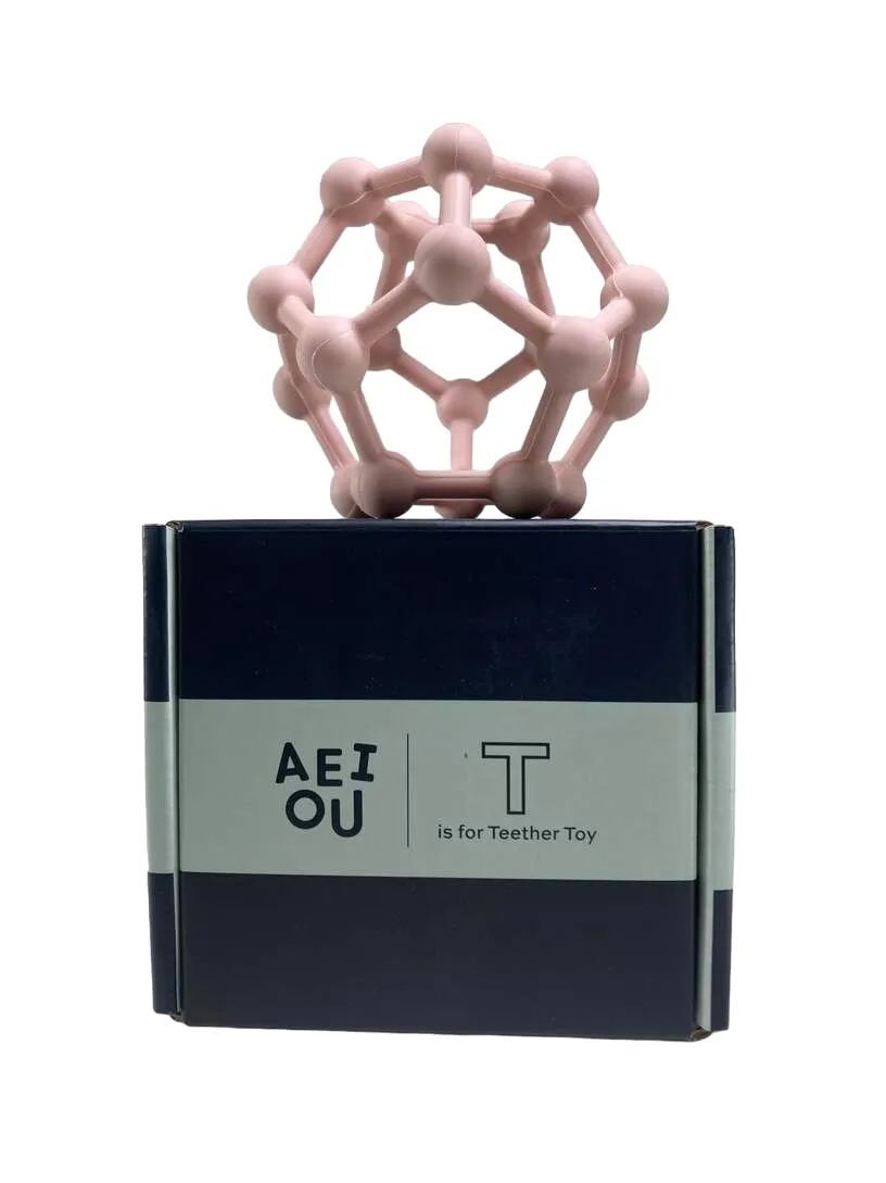 AEIOU Atom Silicone Teether Toy, Petal