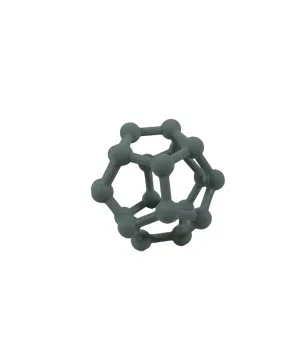 AEIOU Atom Silicone Teether Toy, Sage