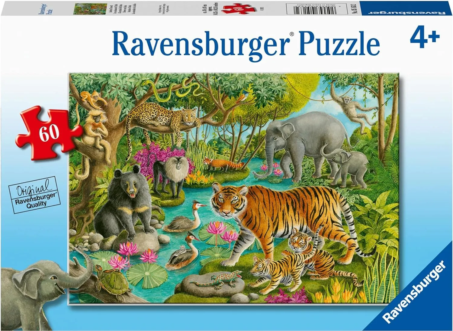 Animals of India 60pc Puzzle