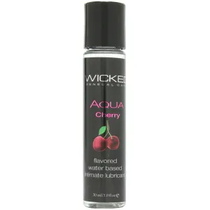 Aqua Flavored Lube 1oz/30ml in Cherry