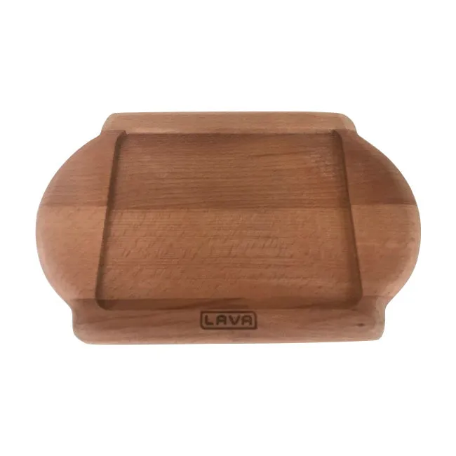 Arcata 080730 Rectangular Dish Wood Underliner, 9-3/8" x 6"