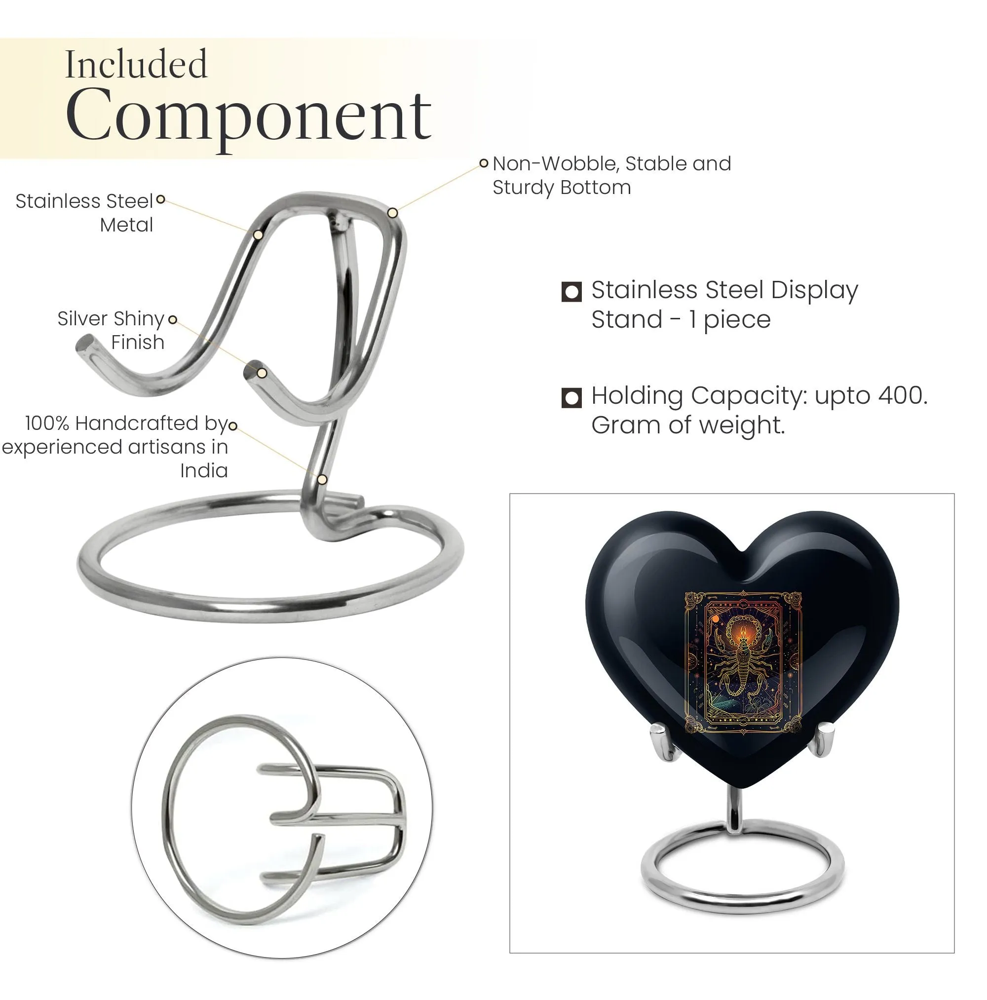 Astrology Signature: Elegantly Designed Zodiac Cremation Urn