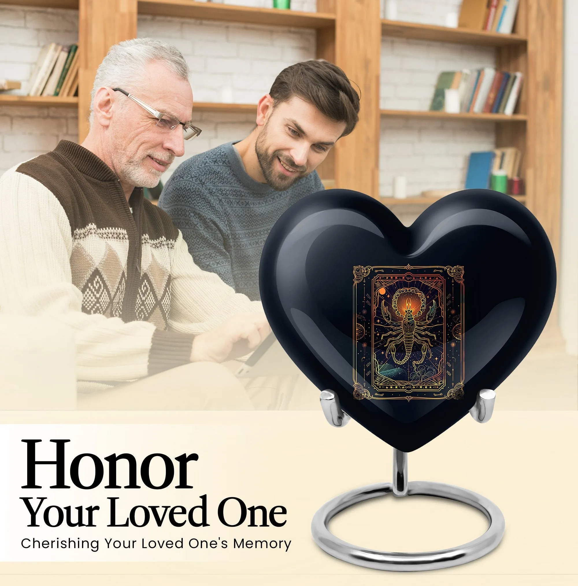 Astrology Signature: Elegantly Designed Zodiac Cremation Urn