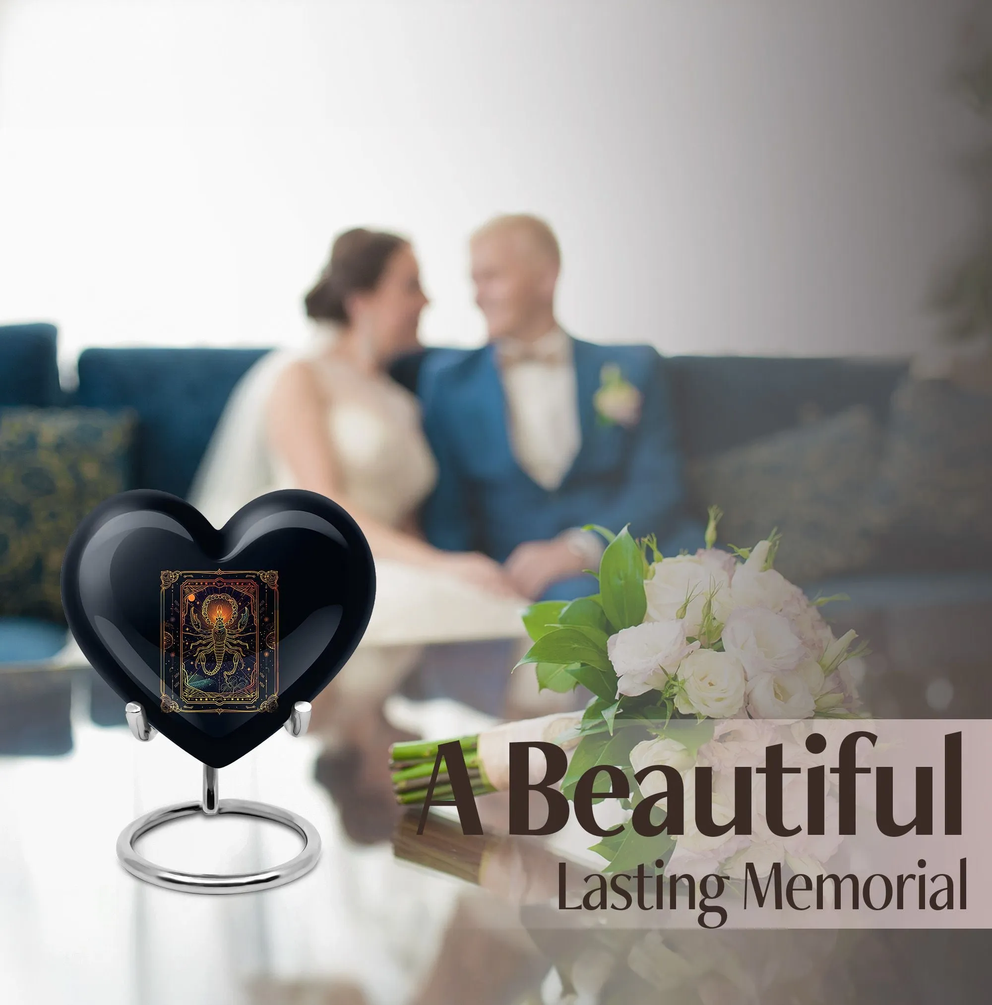 Astrology Signature: Elegantly Designed Zodiac Cremation Urn