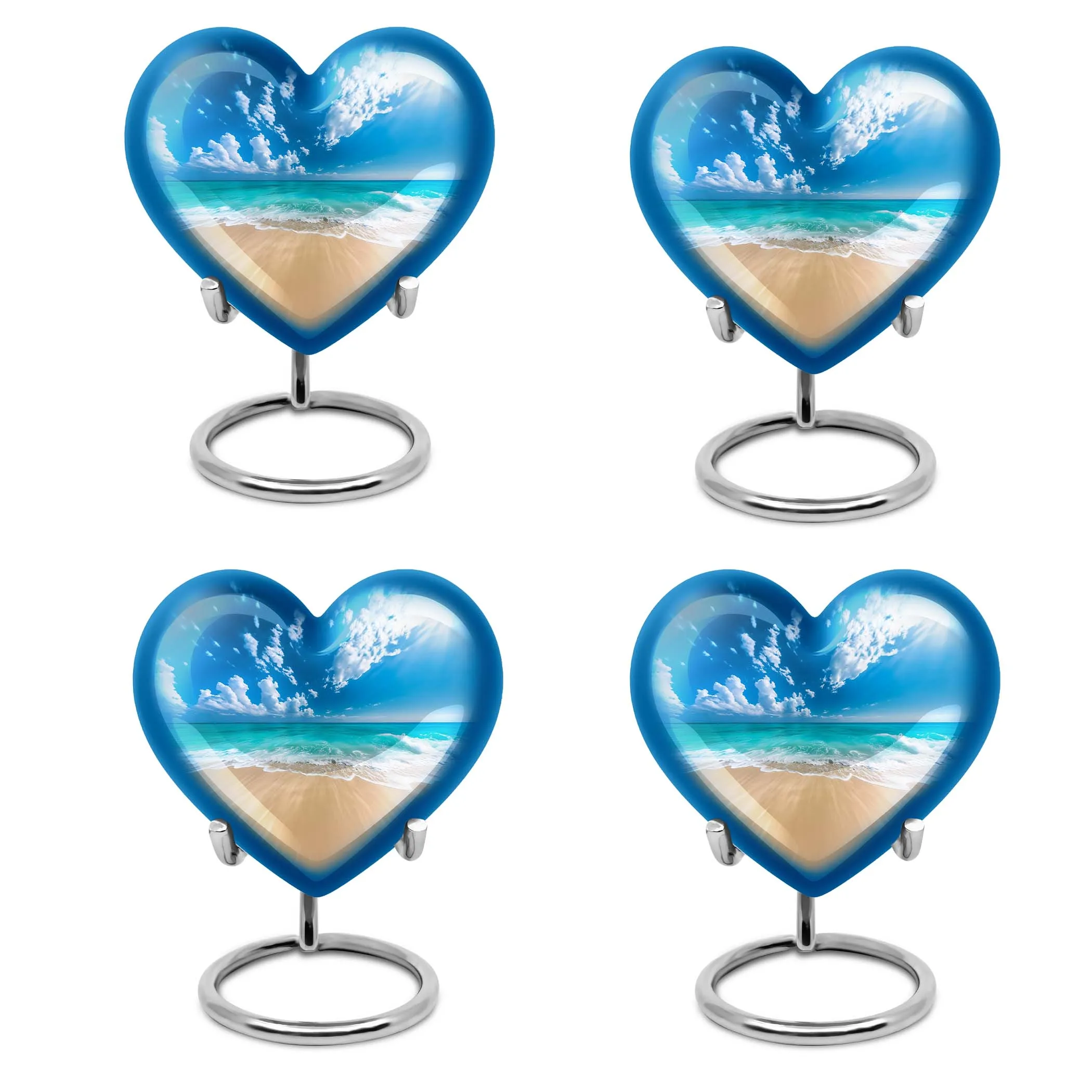Beach Urn; Elegant Memorial Place for Cherished Memories