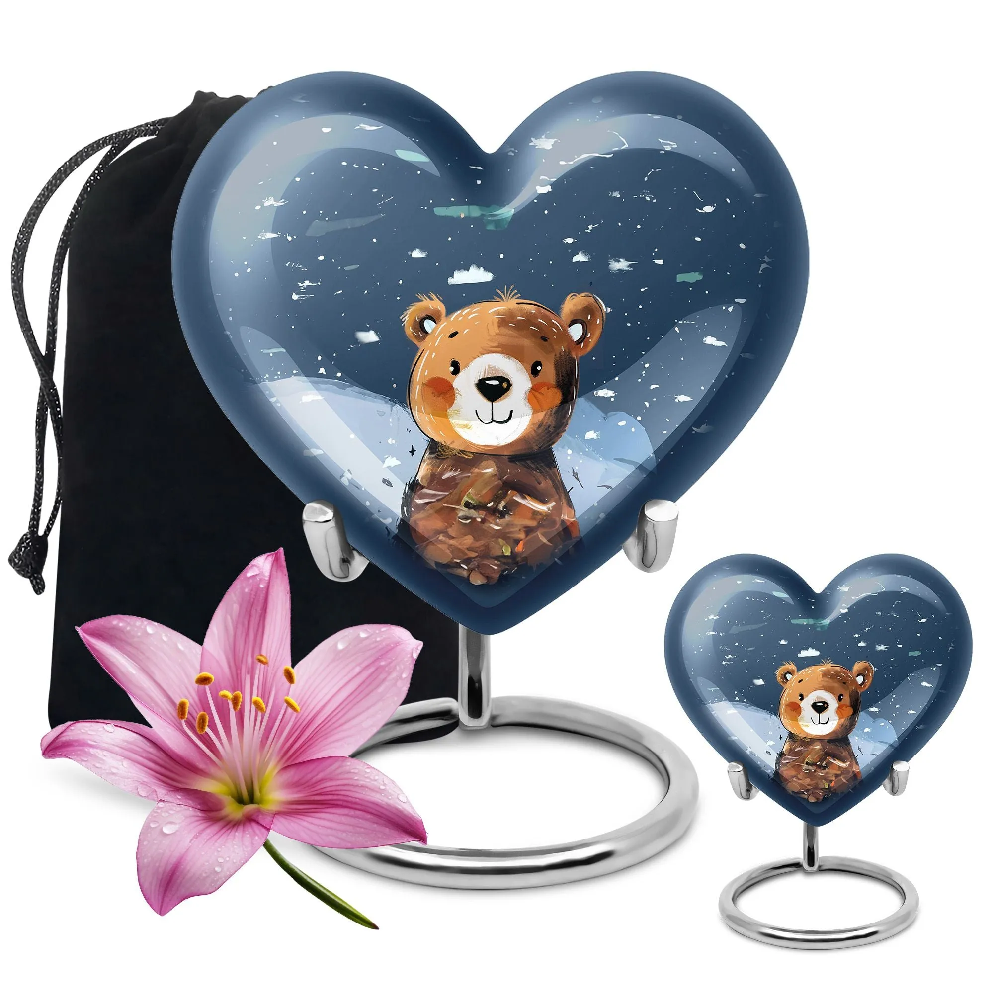 Bear Urn For Adult Male Supremacy Funeral Memorial Urn