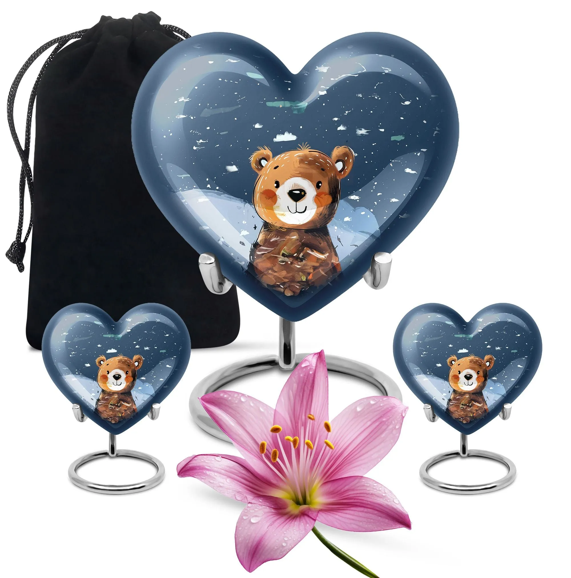 Bear Urn For Adult Male Supremacy Funeral Memorial Urn