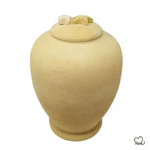 Beige Starfish Biodegradable Sand Urn