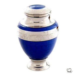 Blue Galaxy Cremation Urn