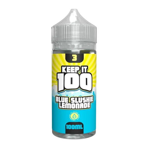 Blue Slushie Lemonade Keep It 100 Nixodine Juice