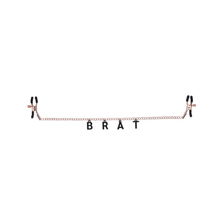 Brat Charmed Nipple Clamps