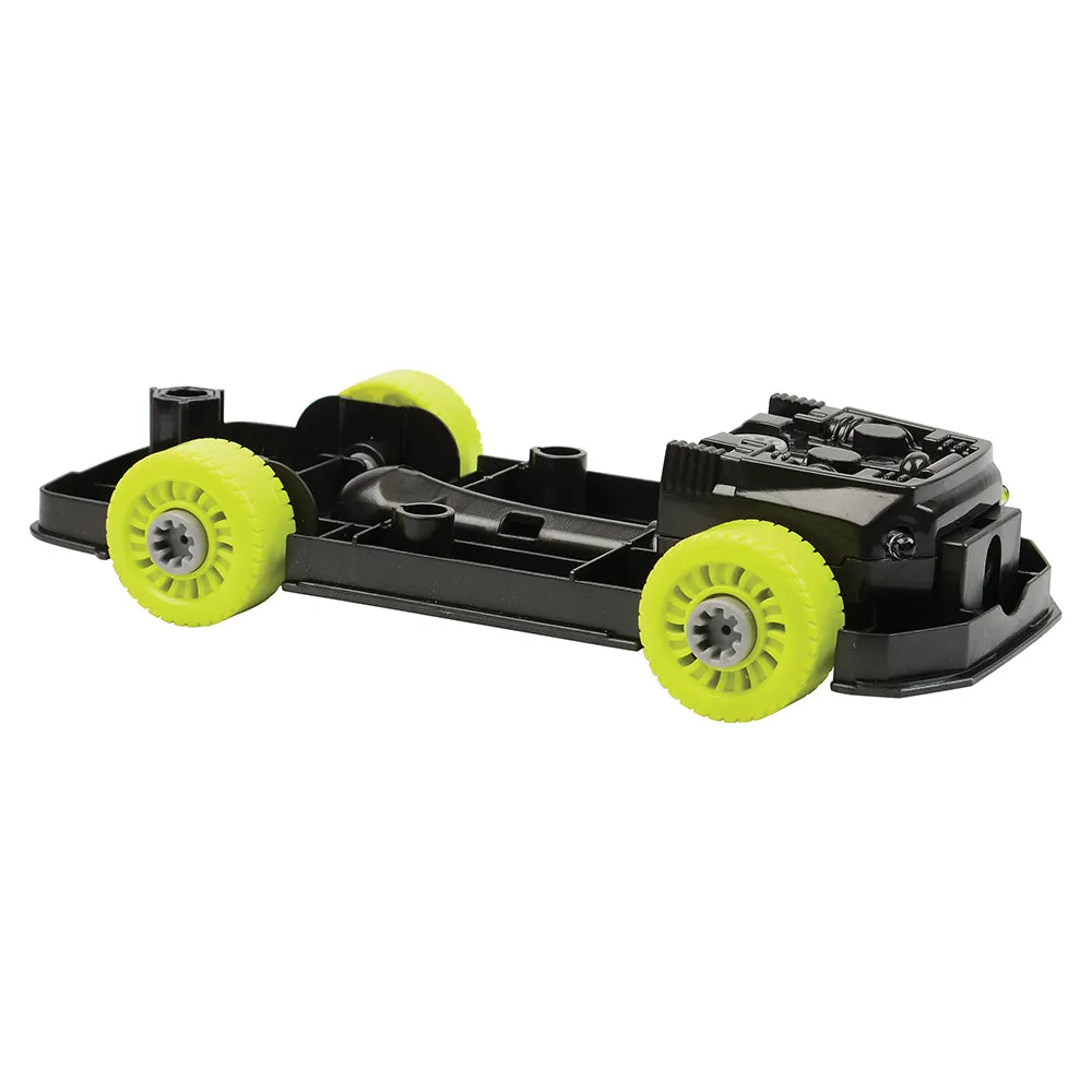 Build and Play Race Car Set with Lights, Sounds, and Power Screwdriver | 26-Piece Toy
