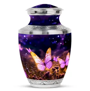 Butterflies Adult Female Urns for Ashes - Large Size for Burial