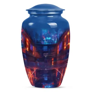 Butterfly Basketball Cremation Urn for Ashes