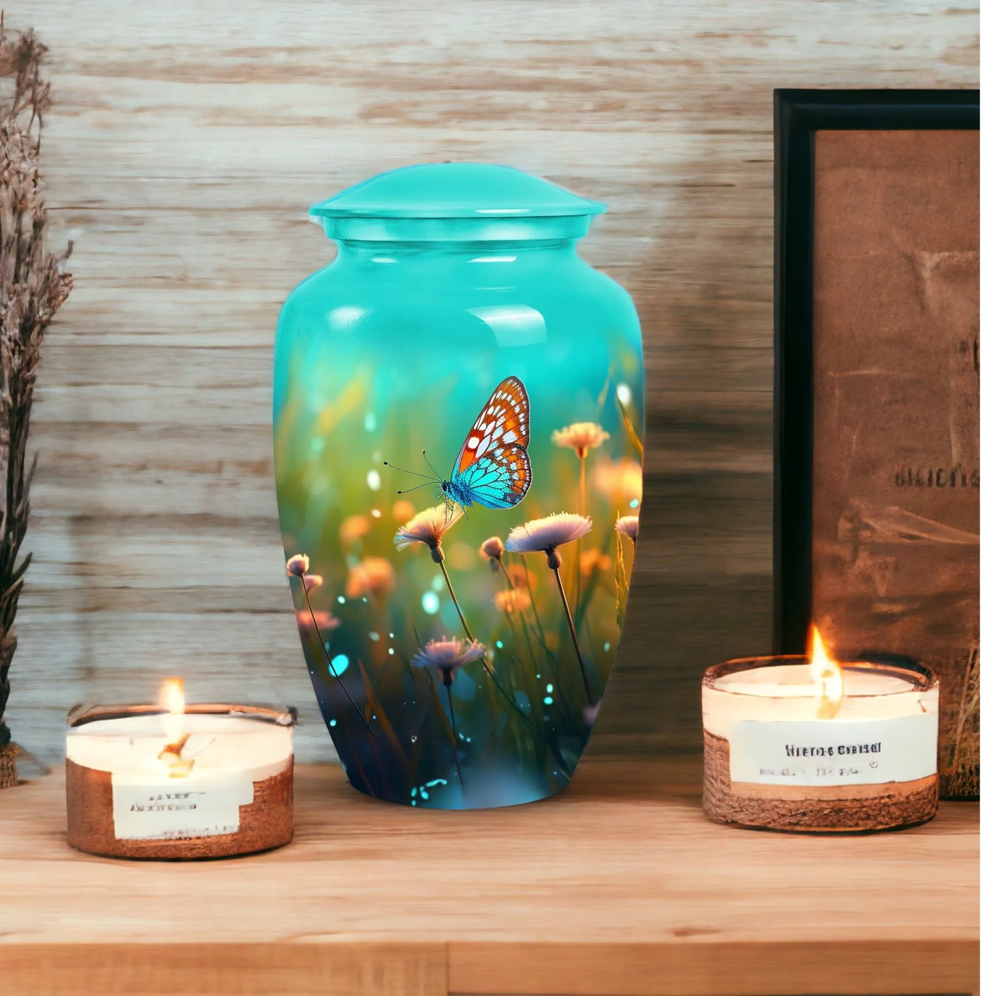 Butterfly Funeral Urns: Burial Vaults & Metal Vases for Loved Ones' Ashes