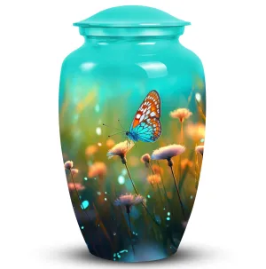 Butterfly Funeral Urns: Burial Vaults & Metal Vases for Loved Ones' Ashes