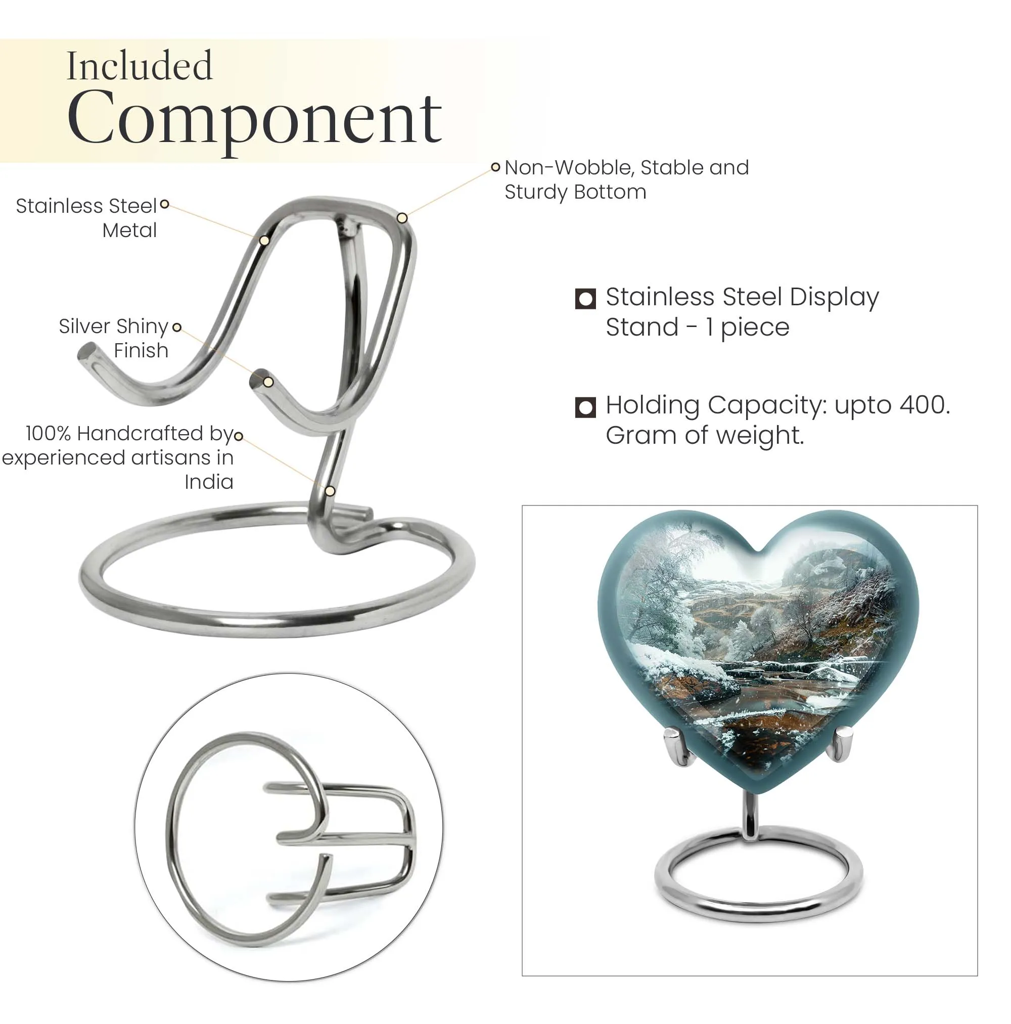 Cherished Peaks: Mountains Urn as a Forever Memorial Keepsake