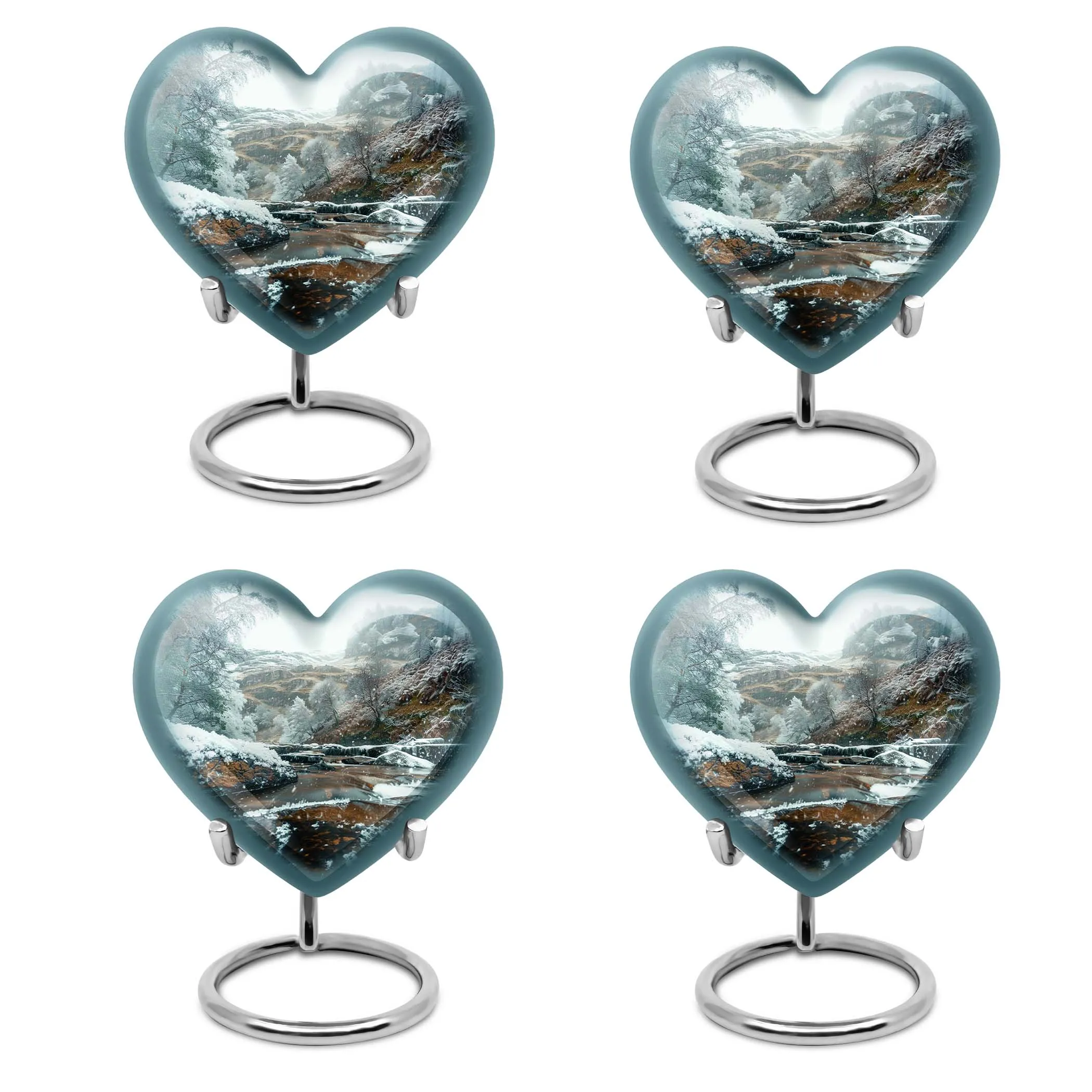 Cherished Peaks: Mountains Urn as a Forever Memorial Keepsake