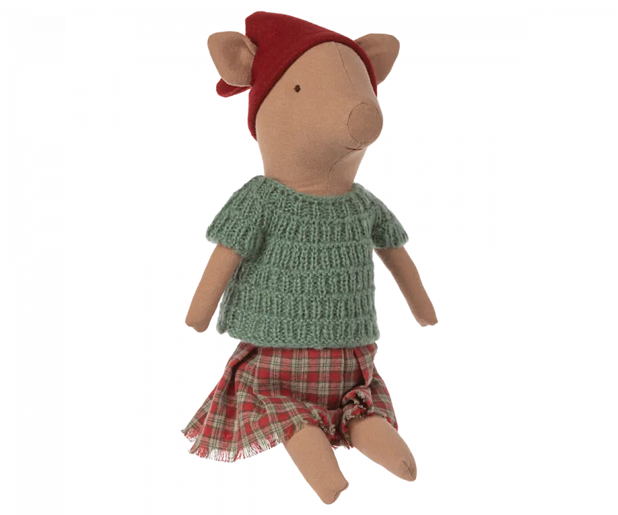 Christmas Pig - Girl