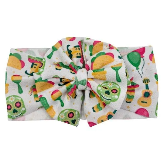 Cinco. Let's Fiesta! Headwrap