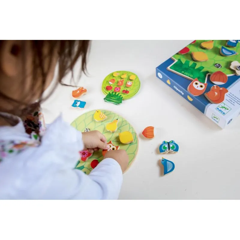 Clipaclip Wooden Game
