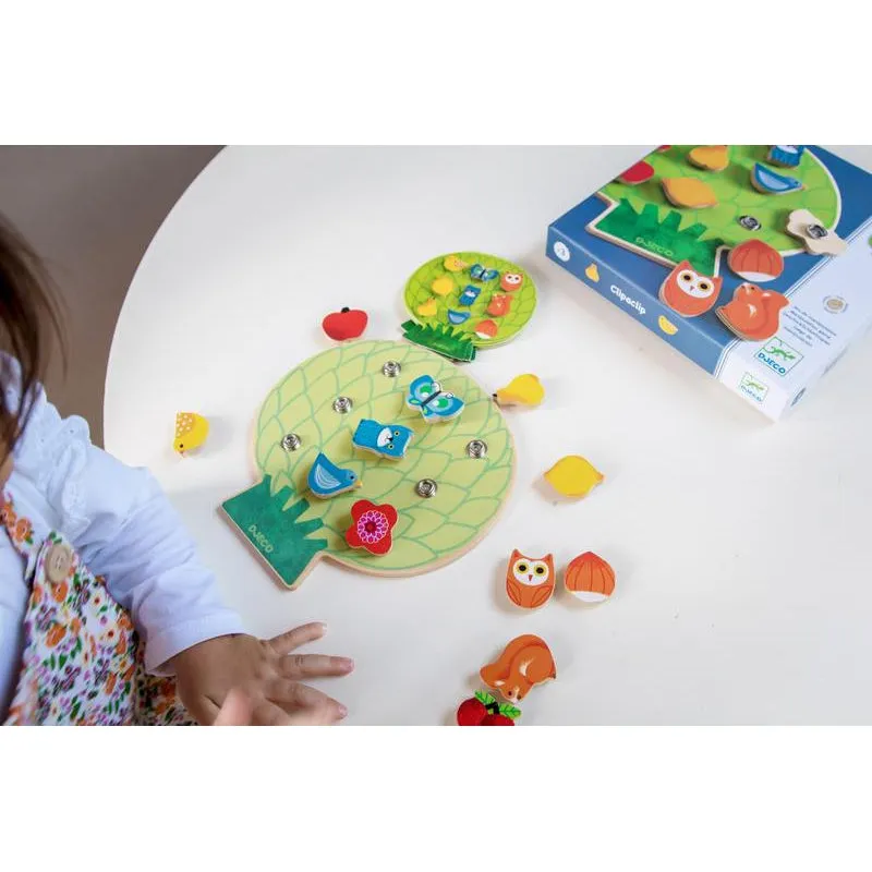 Clipaclip Wooden Game