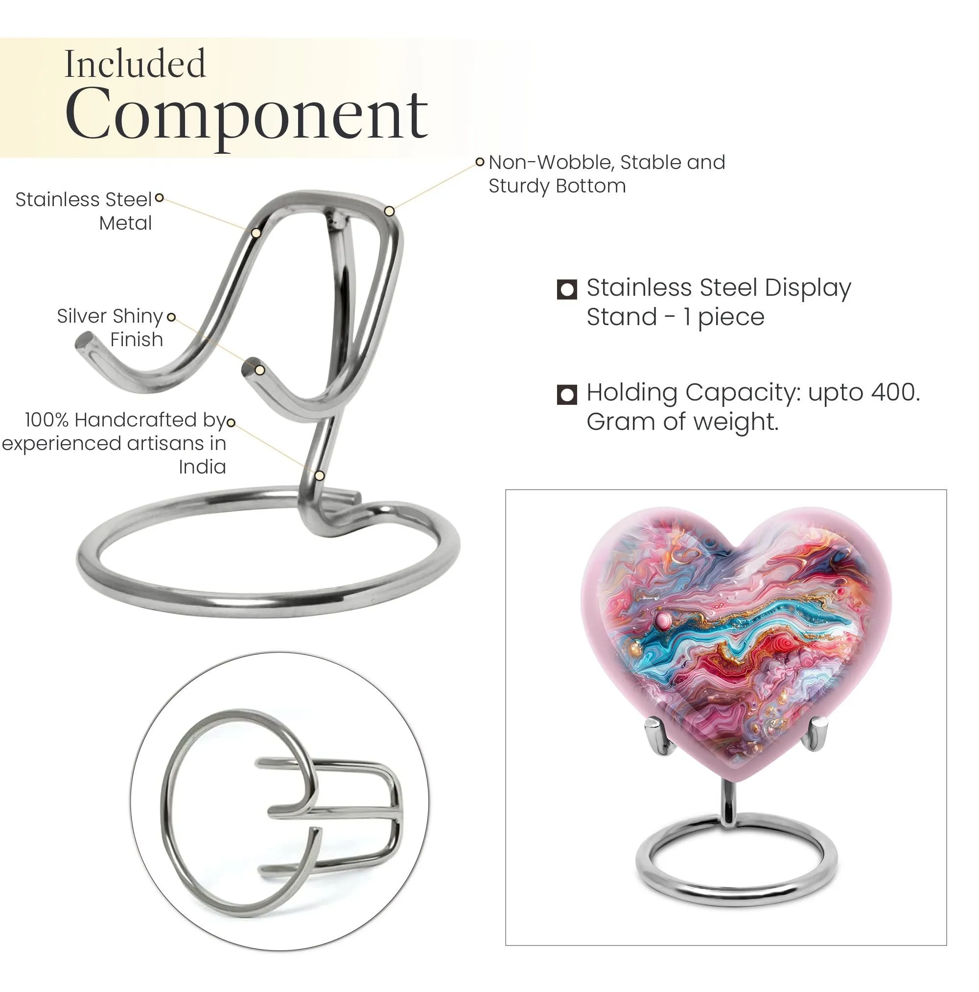 Colourful Swirl Cremation Urn: A Unique Remembrance for Loved Ones