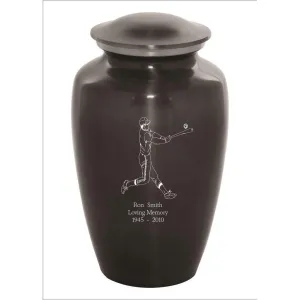 Custom Engraved Baseball Sports Urn