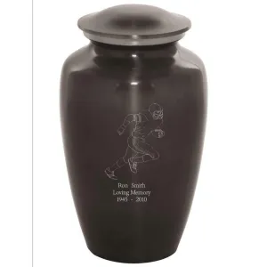 Custom Engraved Football Sports Urn