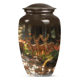 Deer Cremation Urn For Ashes - Beautiful Urns For Adult Human Ashes