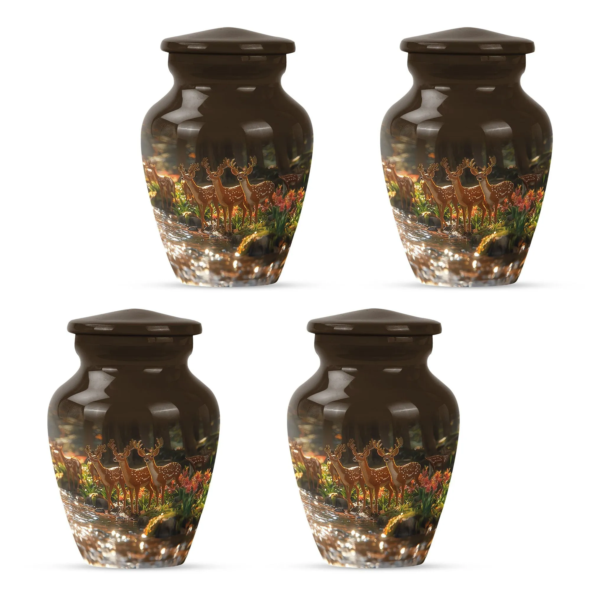 Deer Cremation Urn For Ashes - Beautiful Urns For Adult Human Ashes