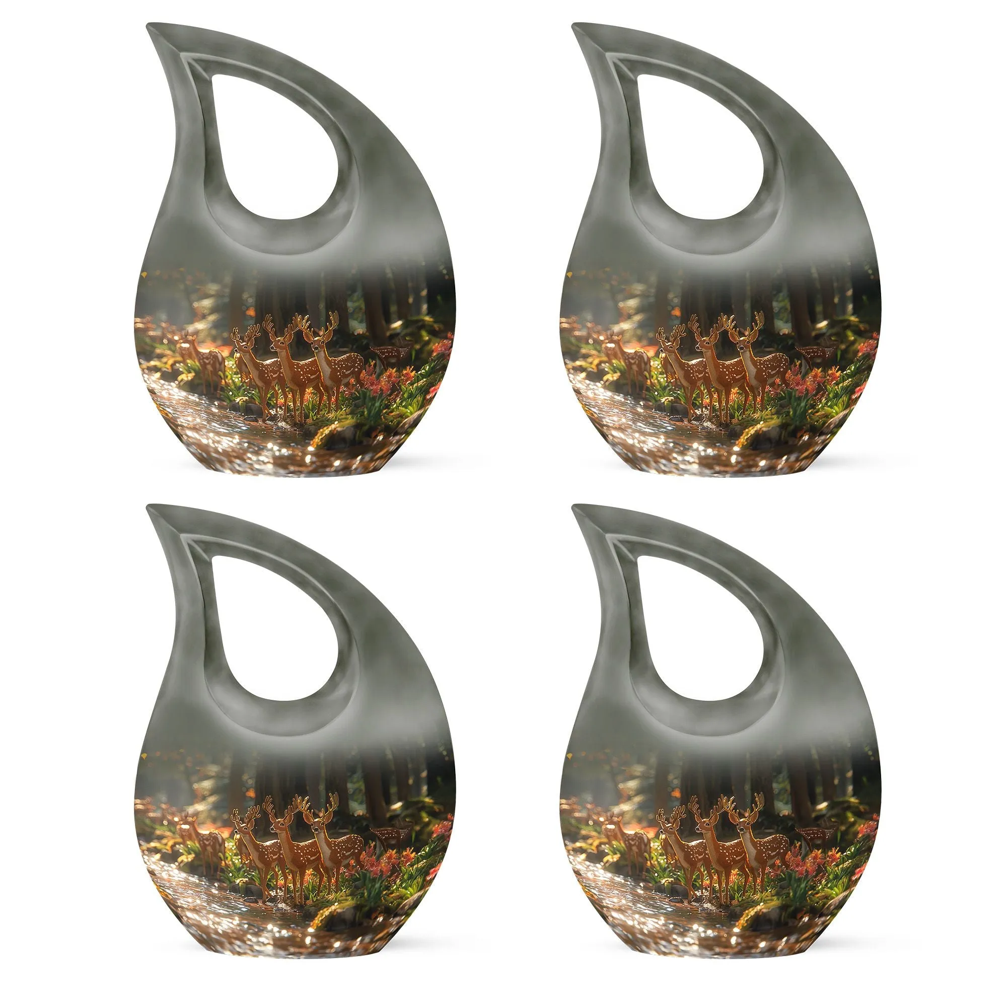 Deer Cremation Urn For Ashes - Beautiful Urns For Adult Human Ashes