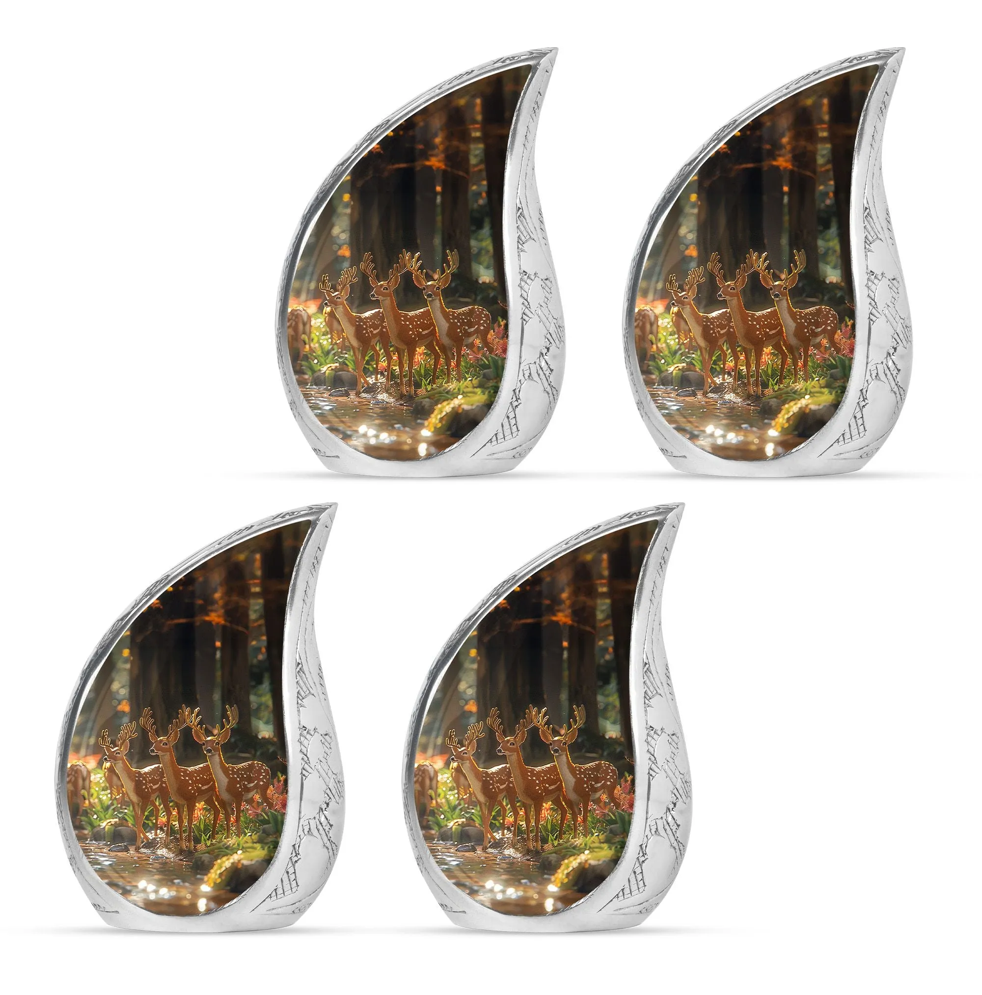 Deer Cremation Urn For Ashes - Beautiful Urns For Adult Human Ashes