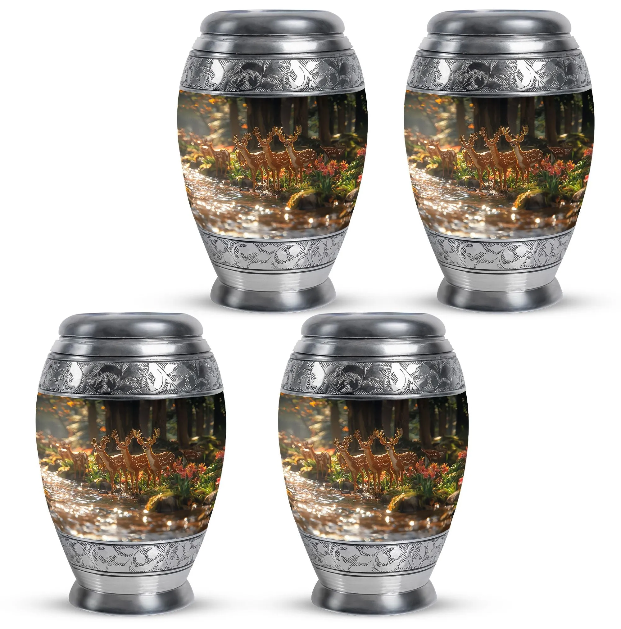 Deer Cremation Urn For Ashes - Beautiful Urns For Adult Human Ashes