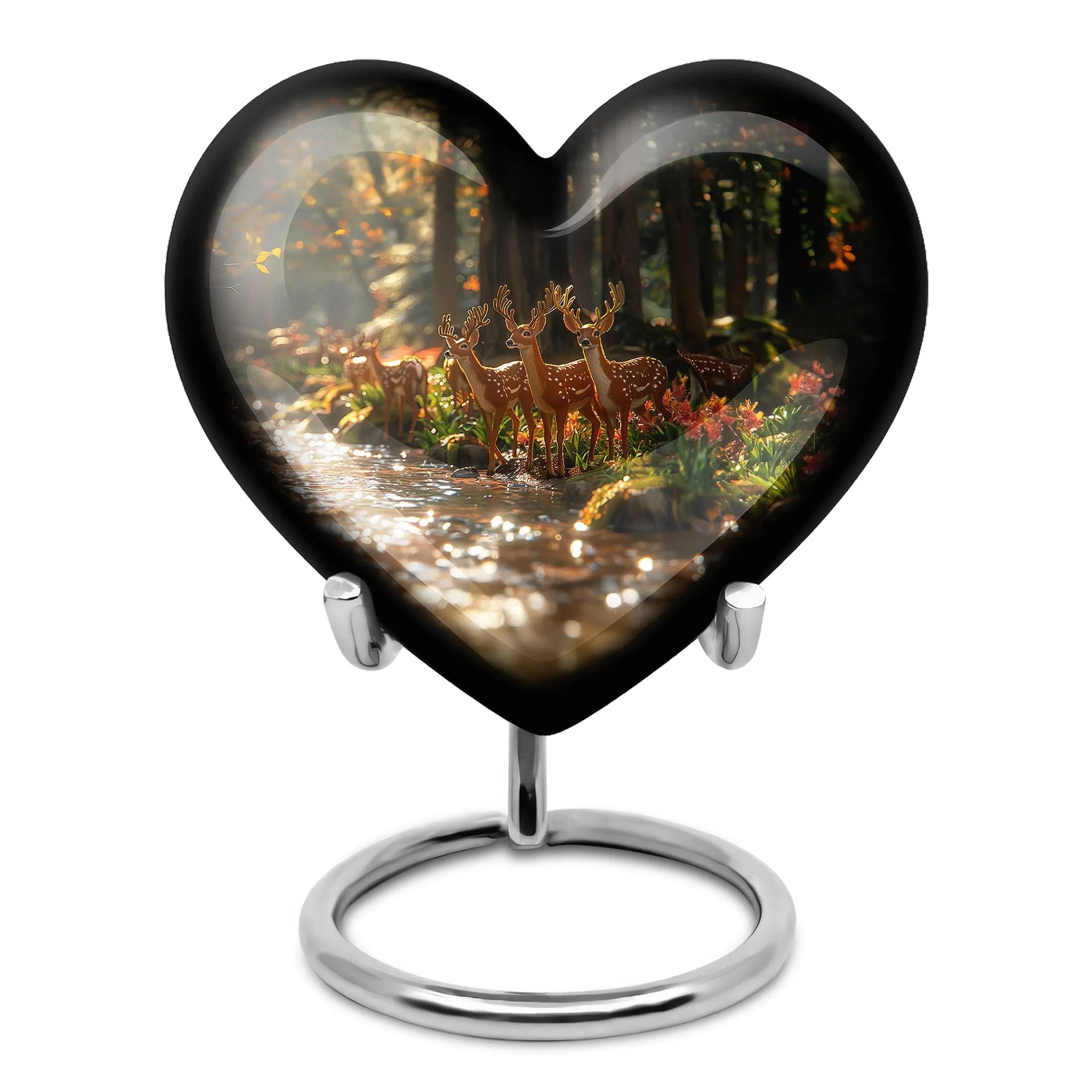 Deer Cremation Urn For Ashes - Beautiful Urns For Adult Human Ashes