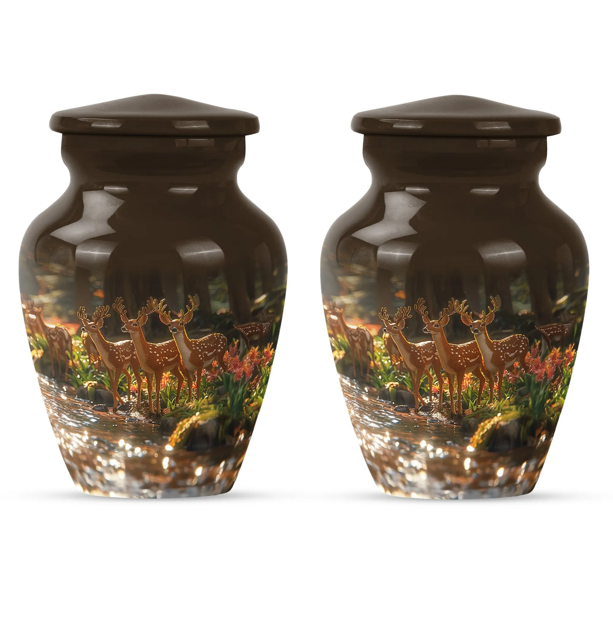 Deer Cremation Urn For Ashes - Beautiful Urns For Adult Human Ashes