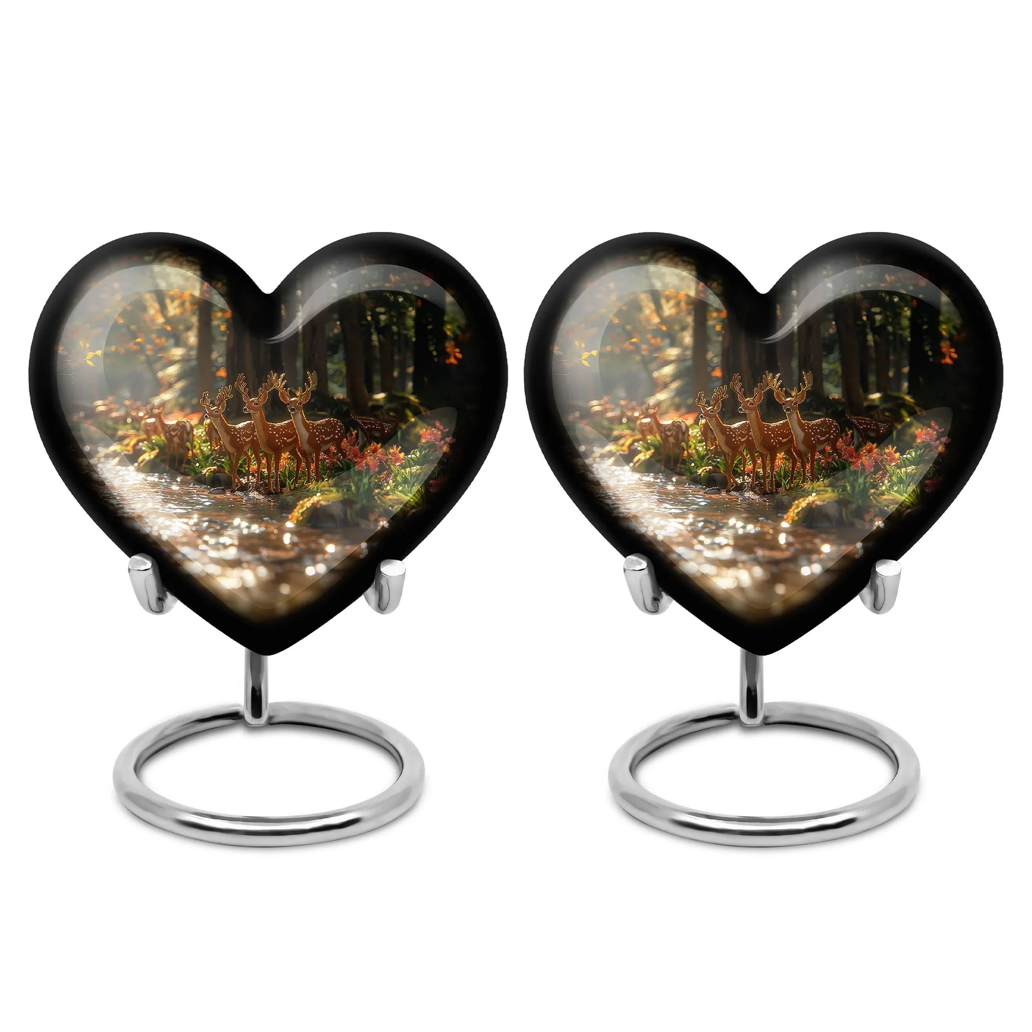 Deer Cremation Urn For Ashes - Beautiful Urns For Adult Human Ashes