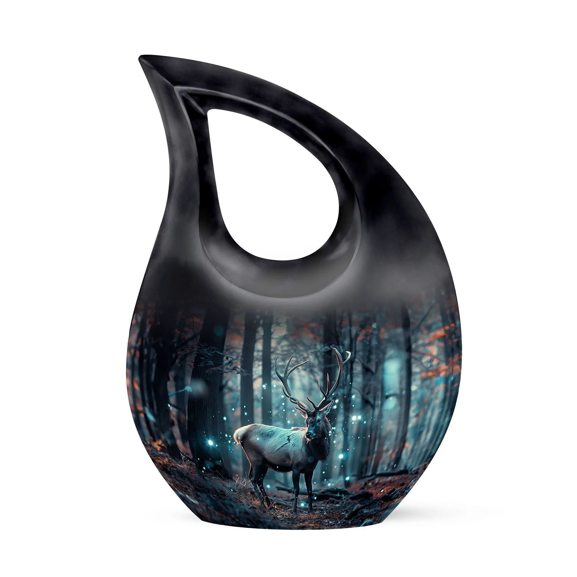 Deer Cremation Urn- Personalized Container For Human Ashes