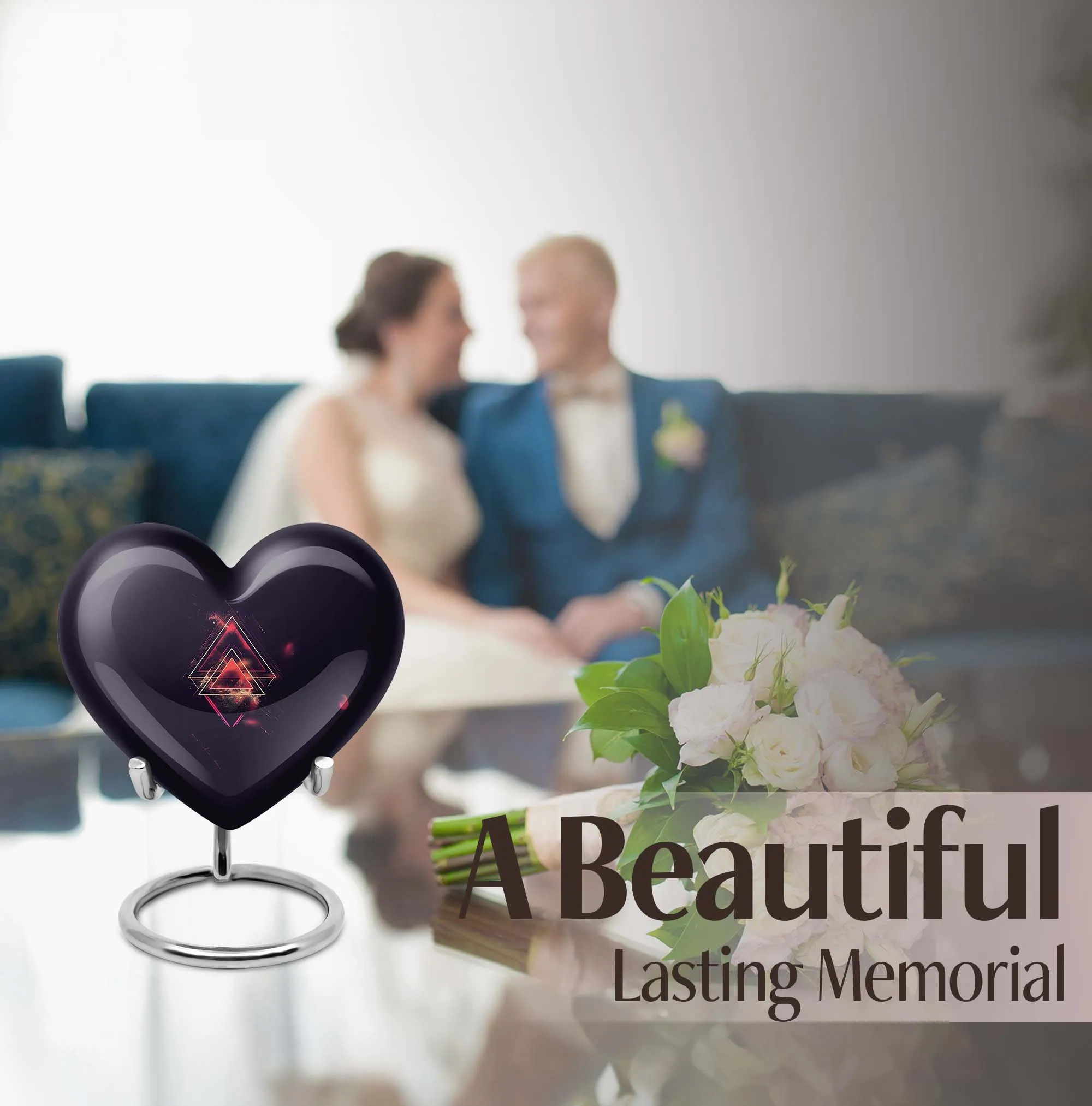 Devout Remembrance: Catholic Cremation Urn for Ashes