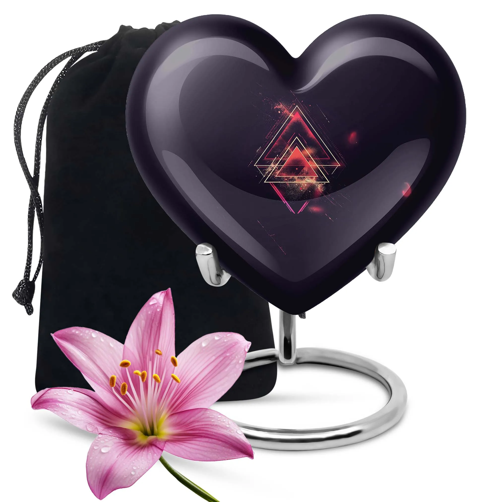 Devout Remembrance: Catholic Cremation Urn for Ashes