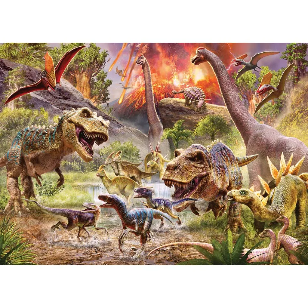 Dinosaur Dash 60pc Puzzle