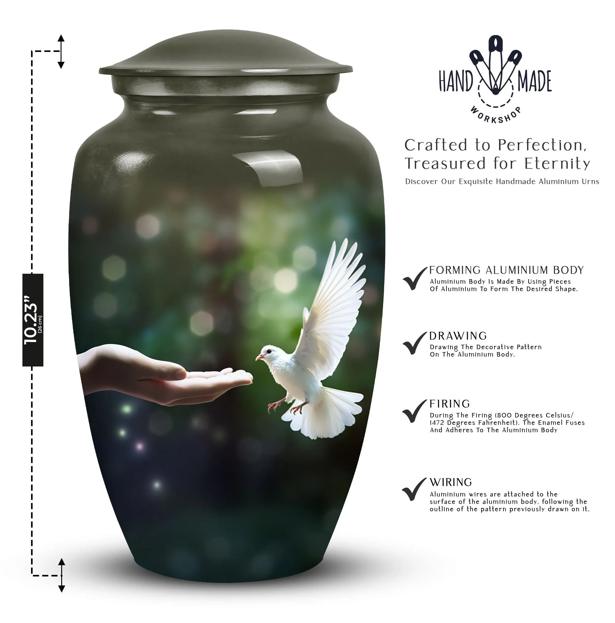 Dove Memorial Cremation Urns For Human Ashes