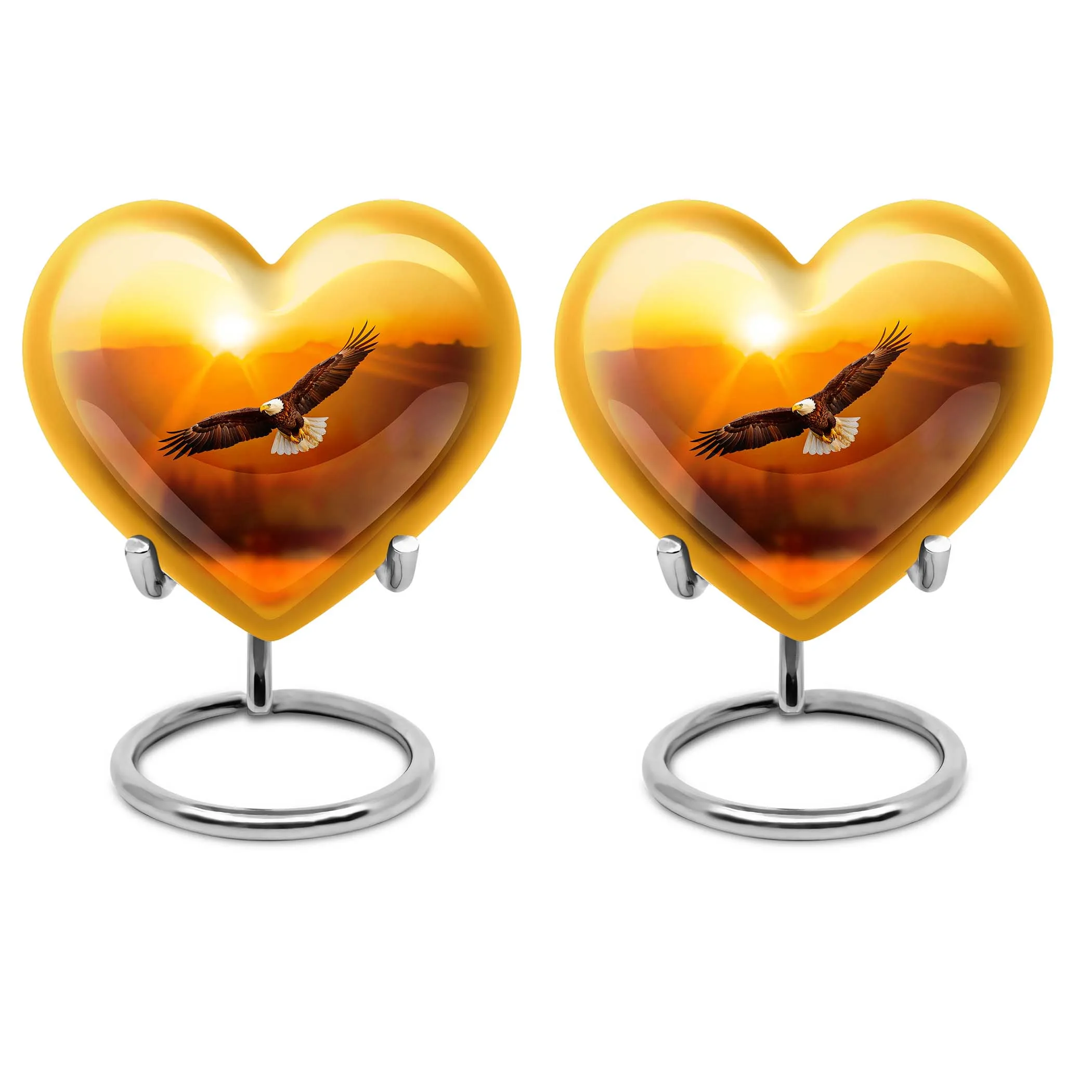 EAGLE Tribute - Heartfelt Memorial Medium Cremation Urn