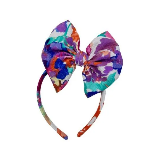 Easter Watercolor Bow